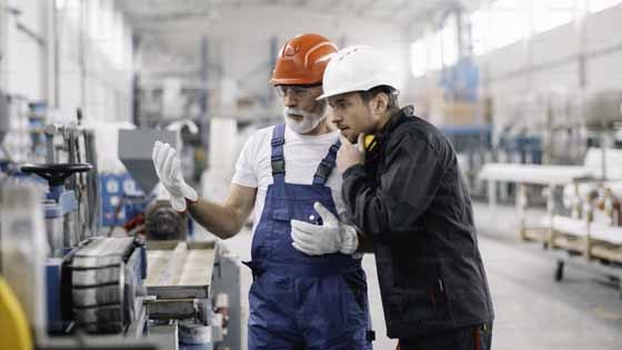 Factory workers — Working With AlCuMet